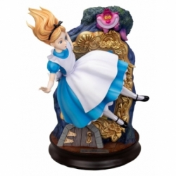 Alice and the Cheshire Cat Master Craft by Beast Kingdom - MC-097 - Alice in Wonderland 40 cm statue