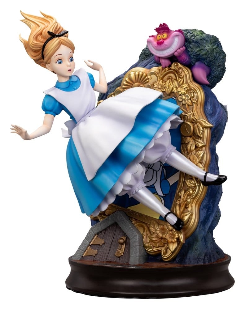 Alice and the Cheshire Cat Master Craft by Beast Kingdom - MC-097 - Alice in Wonderland 40 cm statue