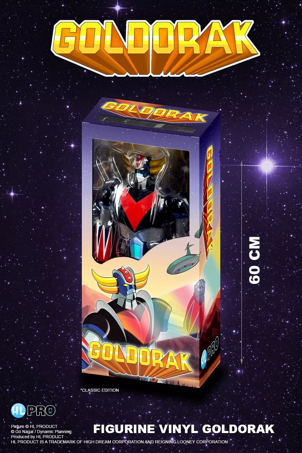 Grendizer de HL Pro Classic version - figura Grendizer de 60 cm