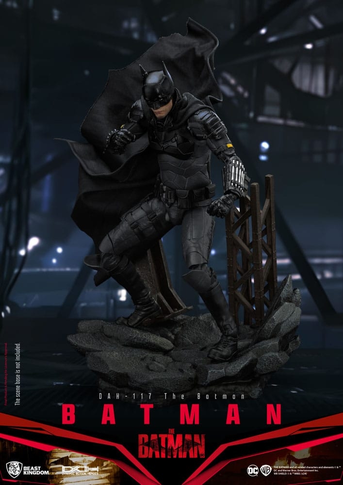 Batman Dynamic 8ction Heroes de Beast Kingdom - DAH-117 - figura de acción The Batman a escala 1/9