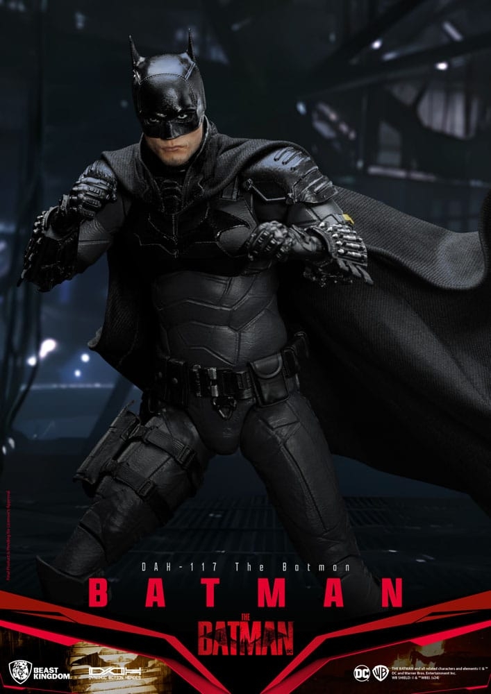 Batman Dynamic 8ction Heroes de Beast Kingdom - DAH-117 - figura de acción The Batman a escala 1/9