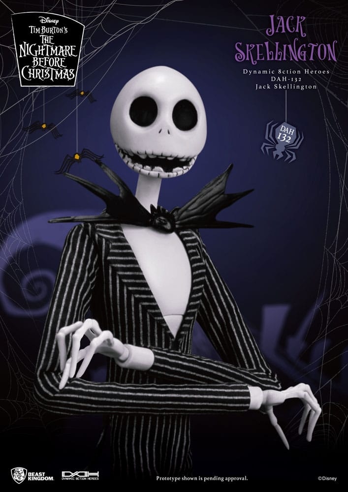 Jack Dynamic 8ction Heroes von Beast Kingdom - DAH-132 - Nightmare Before Christmas 1/9 Maßstab Actionfigur