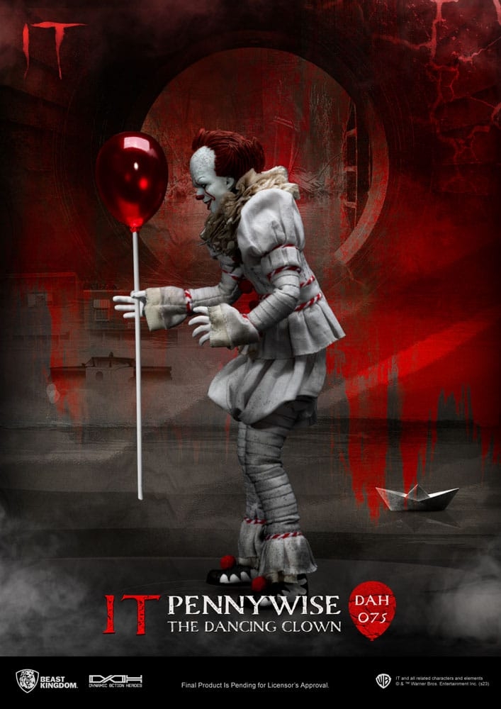 Pennywise Dynamic 8ction Heroes di Beast Kingdom - DAH-075 - action figure It in scala 1/9