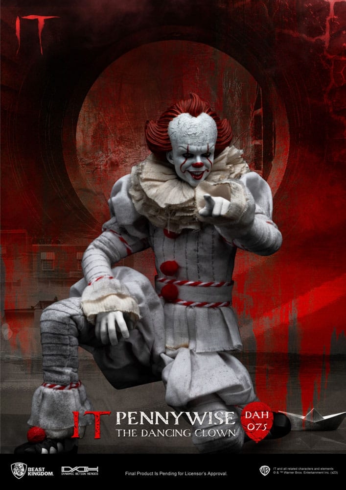 Pennywise Dynamic 8ction Heroes par Beast Kingdom - DAH-075 - figurine 1/9 Ça de 21 cm