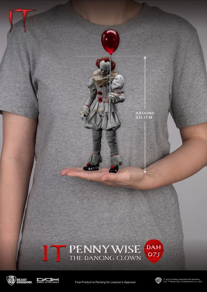 Pennywise Dynamic 8ction Heroes von Beast Kingdom - DAH-075 - It 1/9 Maßstab Actionfigur