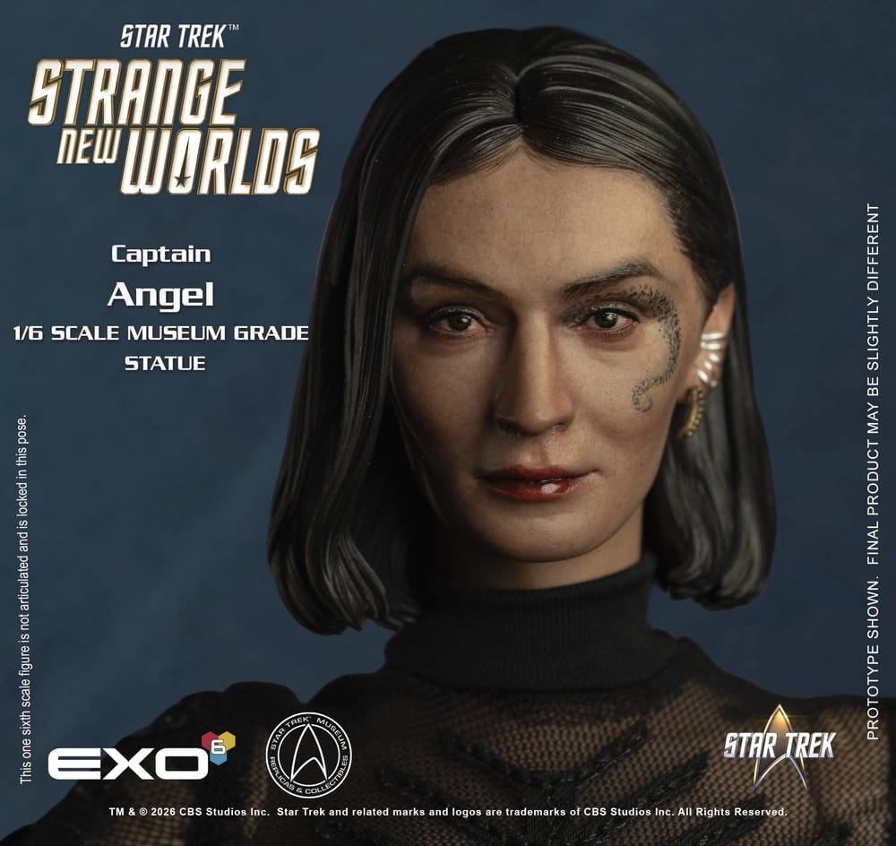 Captain Angel di Exo-6 Mixed Media version - figura Star Trek: Strange New Worlds in scala 1/6