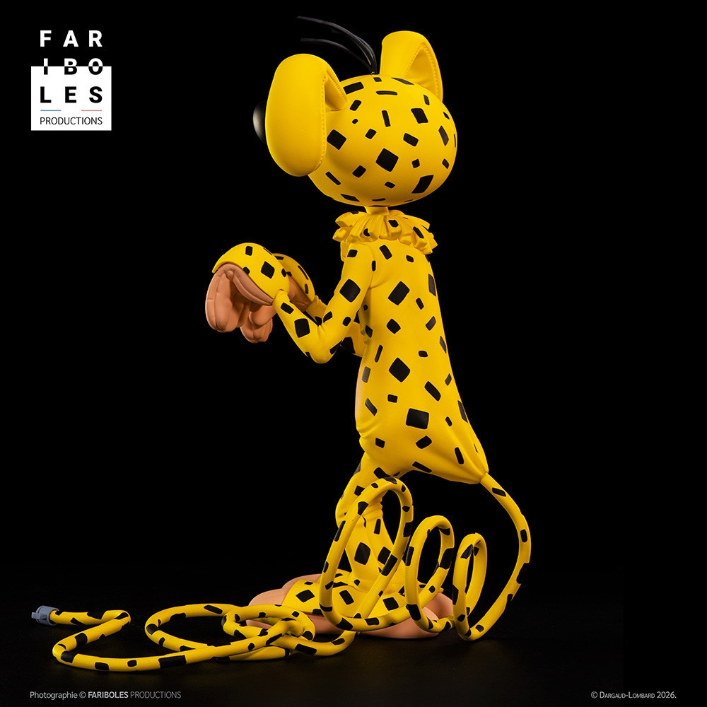 Gaston Lagaffe (Marsupilami) Collection Classique par Fariboles Productions - figurine de 32 cm