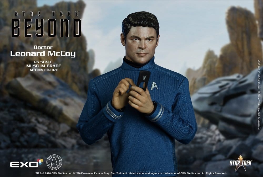 Dr. Bones McCoy Museum Grade par Exo-6 - figurine 1/6 Star Trek Beyond de 30 cm