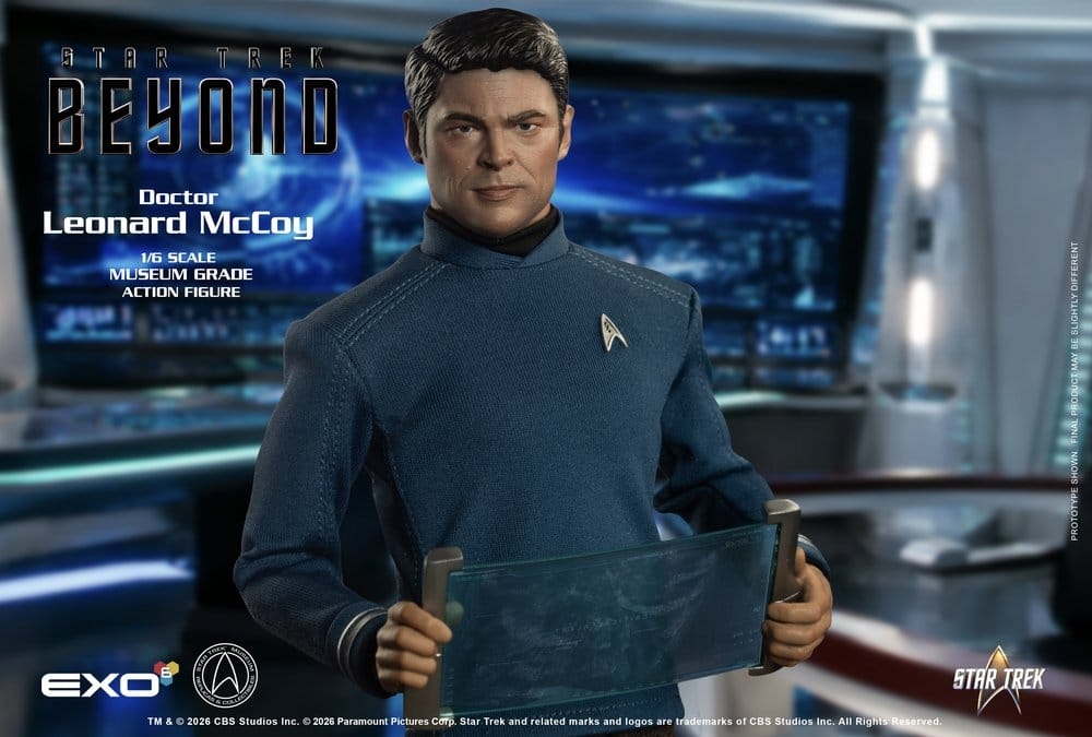 Dr. Bones McCoy Museum Grade van Exo-6 - Star Trek Beyond 1/6 schaal actiefiguur