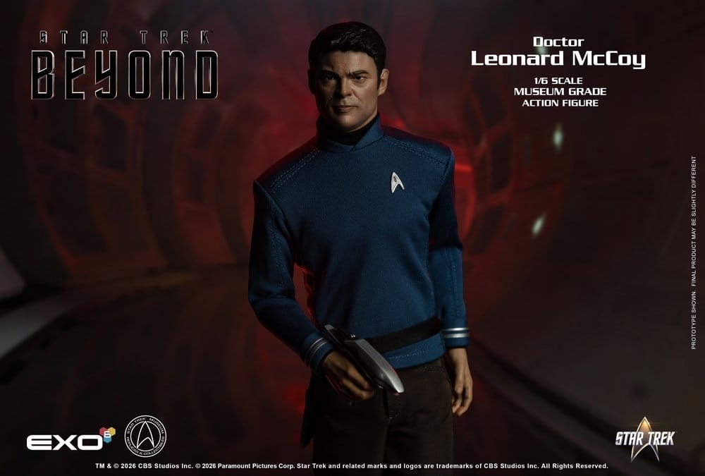 Dr. Bones McCoy Museum Grade par Exo-6 - figurine 1/6 Star Trek Beyond de 30 cm
