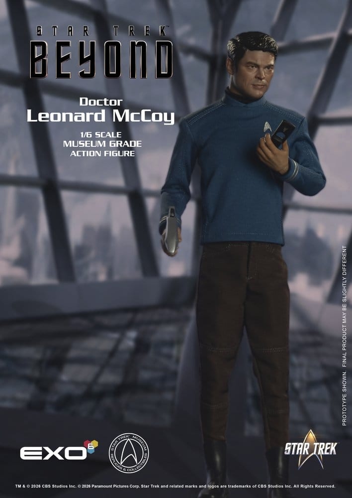 Dr. Bones McCoy Museum Grade von Exo-6 - Star Trek Beyond 1/6 Maßstab Actionfigur