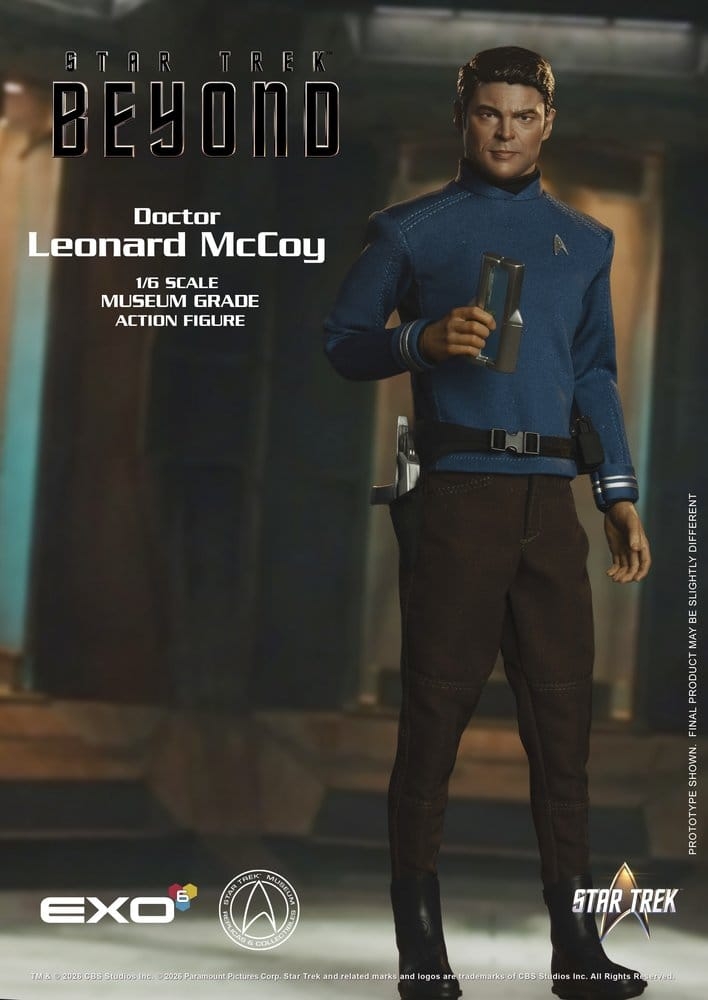 Dr. Bones McCoy Museum Grade van Exo-6 - Star Trek Beyond 1/6 schaal actiefiguur