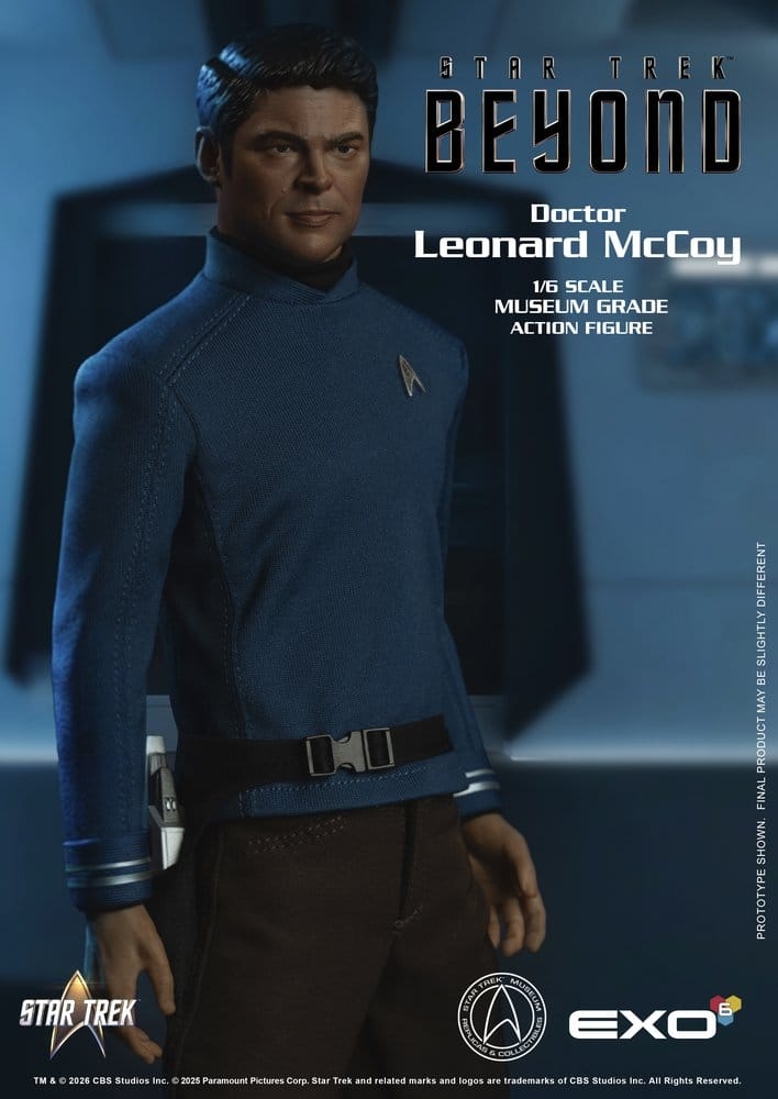 Dr. Bones McCoy Museum Grade von Exo-6 - Star Trek Beyond 1/6 Maßstab Actionfigur