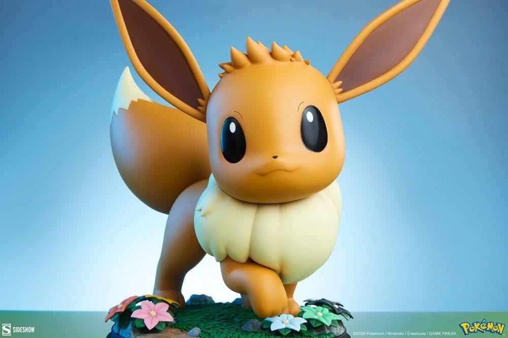 Eevee Life-Size von Sideshow Collectibles - Pokemon 1/1 Maßstab Statue