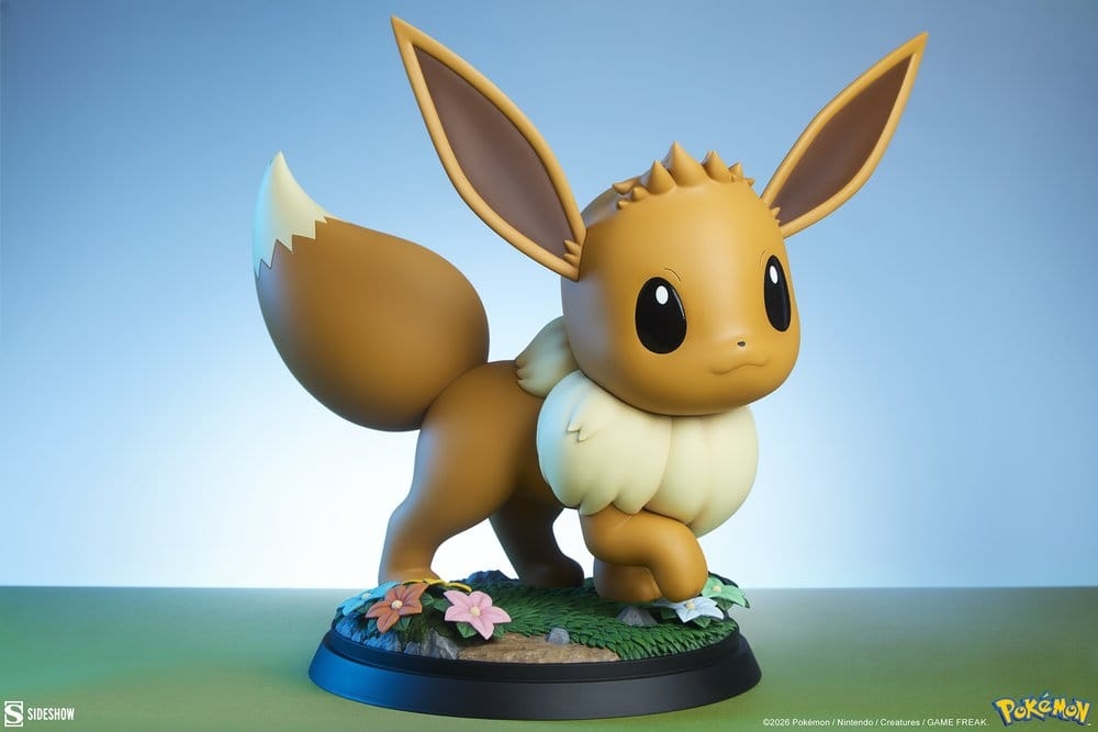 Eevee Life-Size van Sideshow Collectibles - Pokemon 1/1 schaal standbeeld