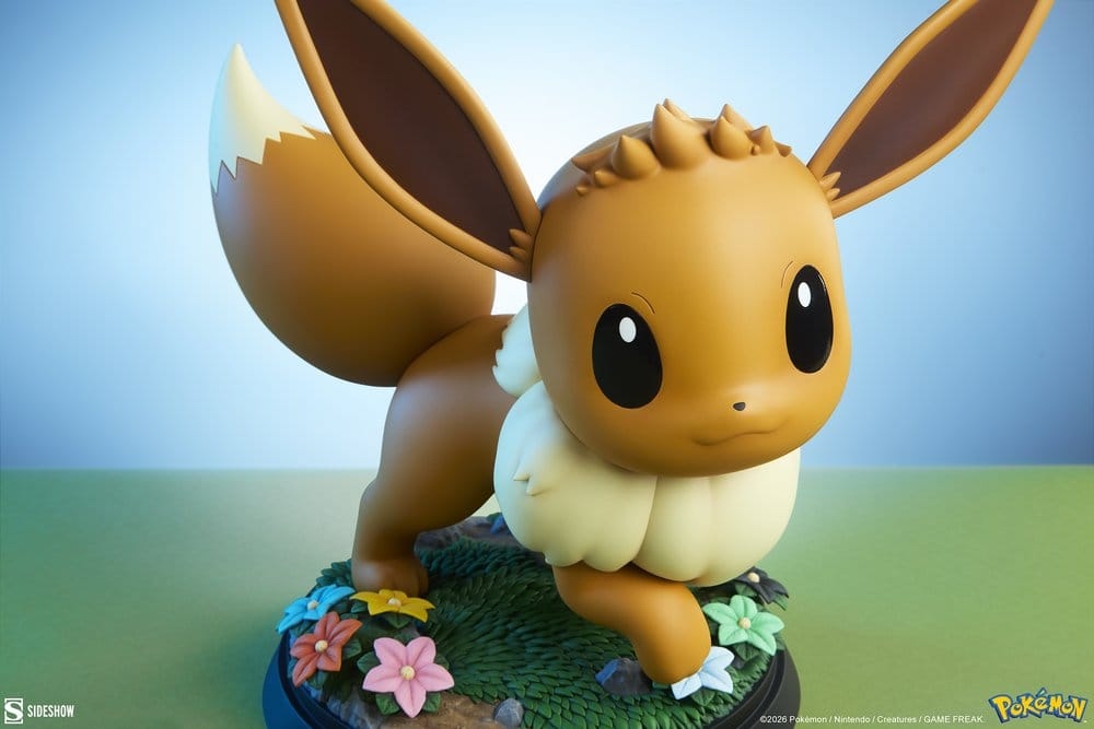 Eevee Life-Size van Sideshow Collectibles - Pokemon 1/1 schaal standbeeld