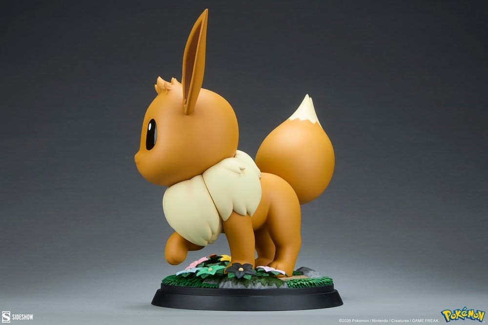 Evoli Life-Size par Sideshow Collectibles - statue 1/1 Pokemon de 34 cm