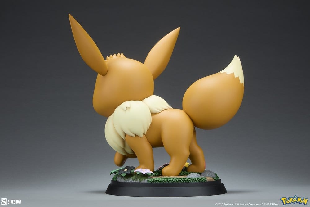 Evoli Life-Size par Sideshow Collectibles - statue 1/1 Pokemon de 34 cm