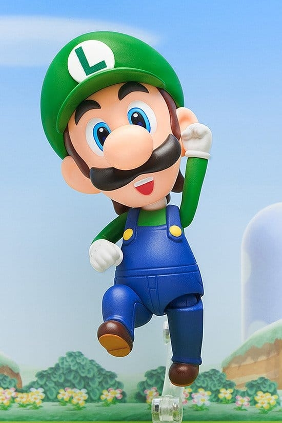 Luigi Nendoroid di Good Smile Company - action figure Super Mario alta 10 cm