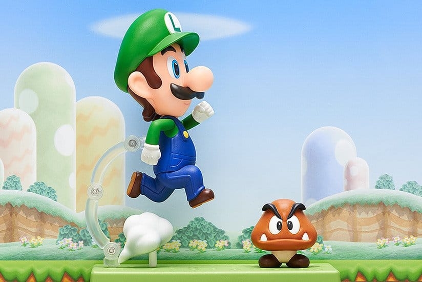 Luigi Nendoroid par Good Smile Company - figurine Super Mario de 10 cm