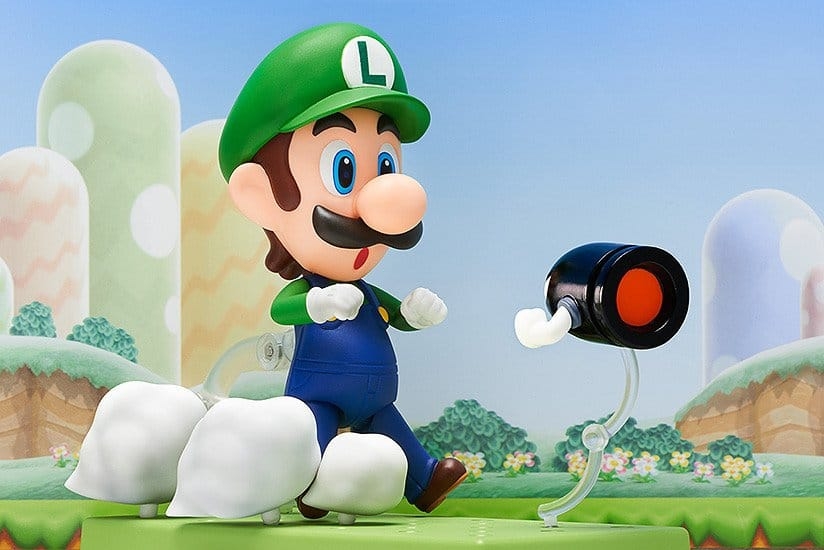 Luigi Nendoroid van Good Smile Company - Super Mario 10 cm actiefiguur