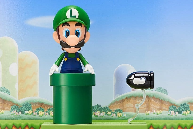 Luigi Nendoroid par Good Smile Company - figurine Super Mario de 10 cm