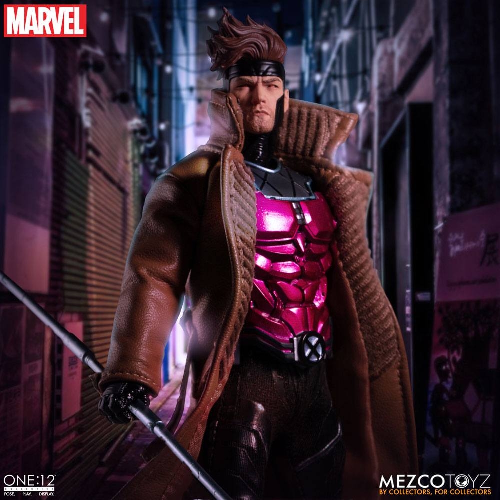 Gambit One:12 Collective di Mezco - action figure X-Men in scala 1/12