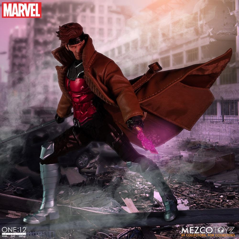 Gambit One:12 Collective par Mezco - figurine 1/12 X-Men de 17 cm