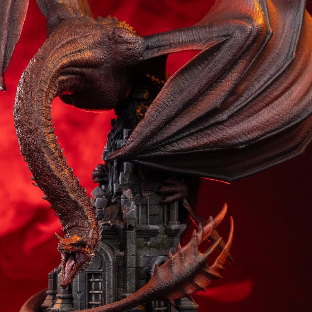 Caraxes Icons von Iron Studios - House of the Dragon 35 cm Figur