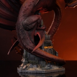 Caraxes Icons by Iron Studios - House of the Dragon 35 cm figure
