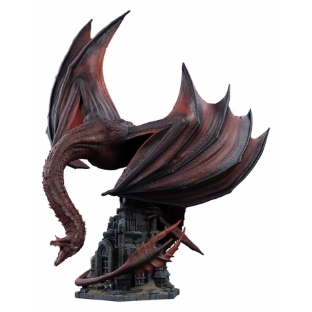 Caraxes Icons par Iron Studios - figurine House of the Dragon de 35 cm