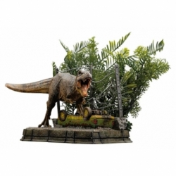 T-Rex Icons van Iron Studios set A version - Jurassic Park 17 cm figuur