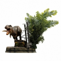 T-Rex Icons van Iron Studios set A version - Jurassic Park 17 cm figuur
