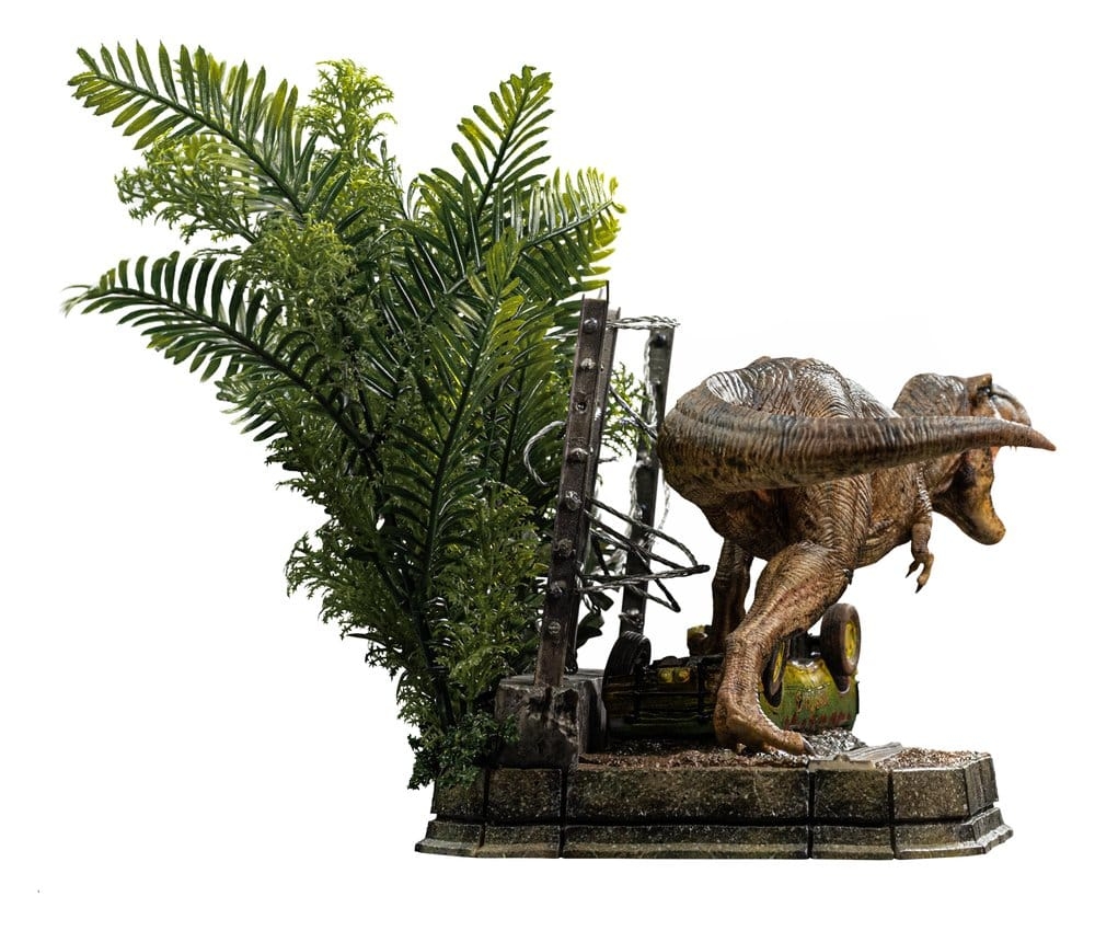 T-Rex Icons van Iron Studios set A version - Jurassic Park 17 cm figuur