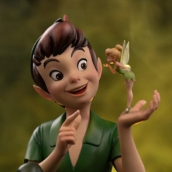 Peter Pan and Tinkerbell Disney Classics - Vintage Collection van Iron Studios - Peter Pan (1953) 23 cm figuur