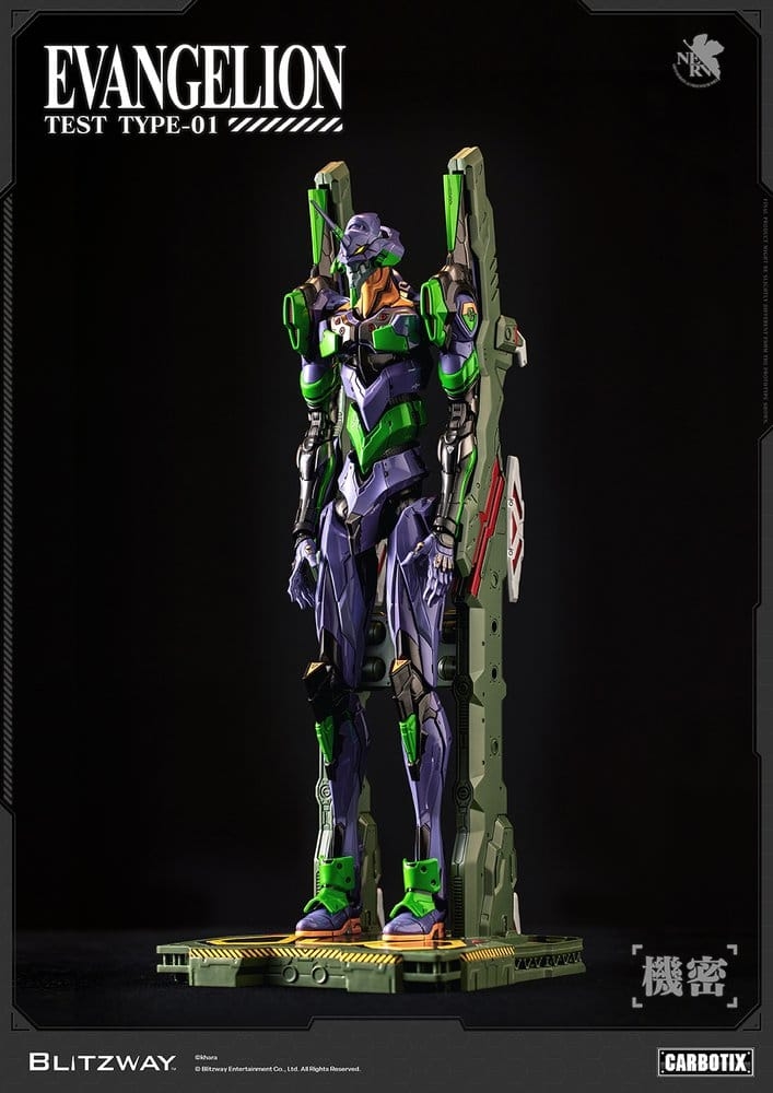 Evangelion Unite-01 Type Test van Blitzway standard version - Rebuild of Evangelion 33 cm actiefiguur