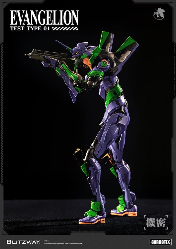 Evangelion Unite-01 Type Test standard par Blitzway - figurine Rebuild of Evangelion de 33 cm