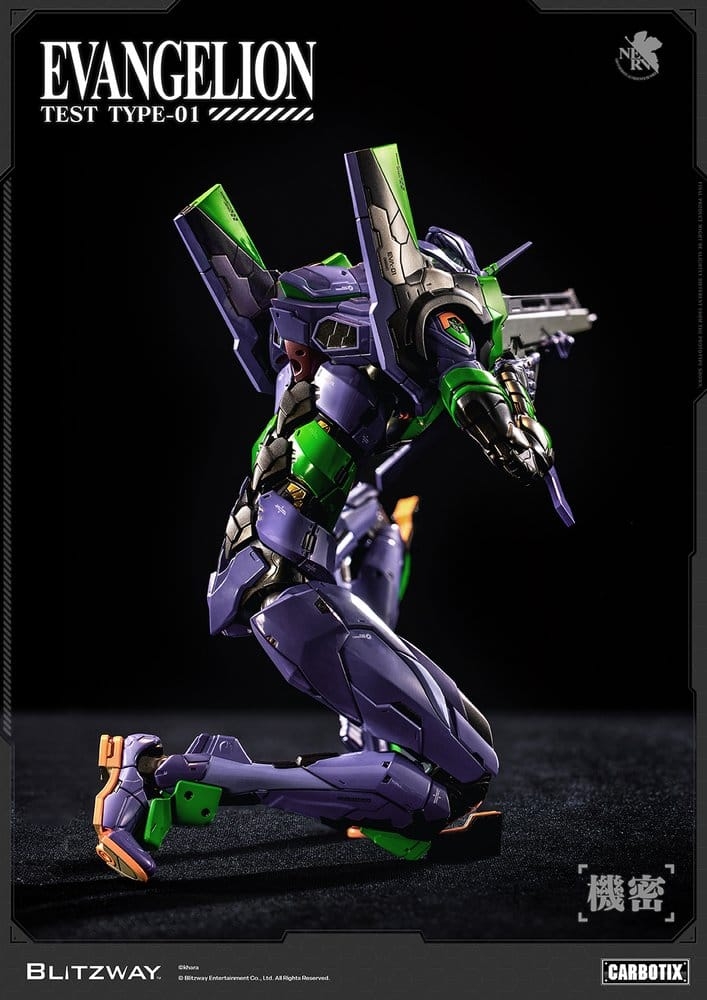Evangelion Unite-01 Type Test van Blitzway standard version - Rebuild of Evangelion 33 cm actiefiguur