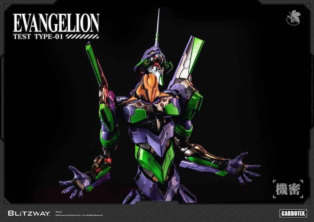 Evangelion Unite-01 Type Test standard par Blitzway - figurine Rebuild of Evangelion de 33 cm