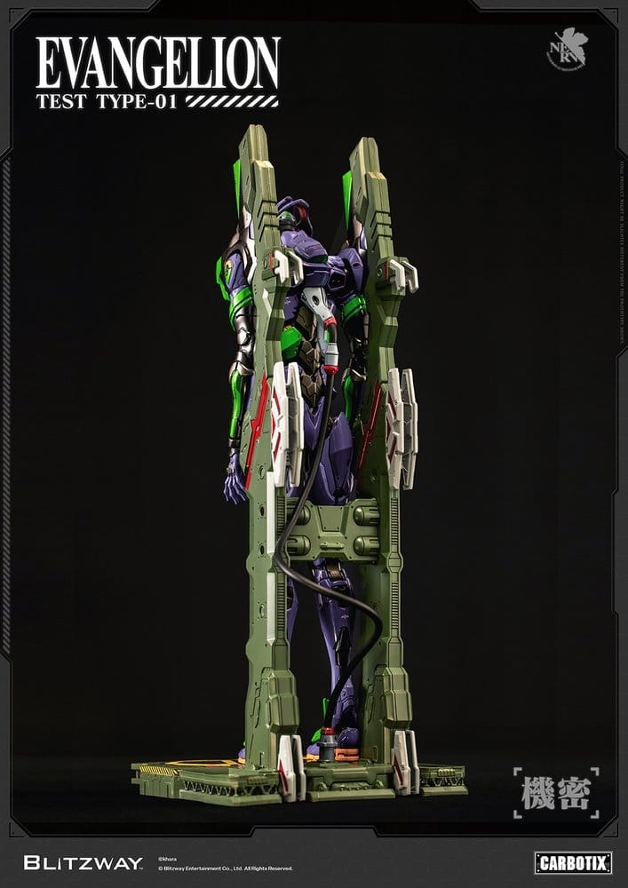 Evangelion Unite-01 Type Test DX par Blitzway - figurine Rebuild of Evangelion de 33 cm