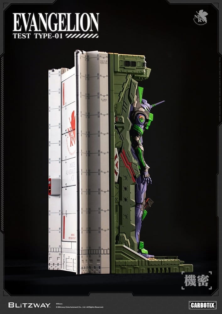 Evangelion Unite-01 Type Test von Blitzway DX version - Rebuild of Evangelion 33 cm Actionfigur