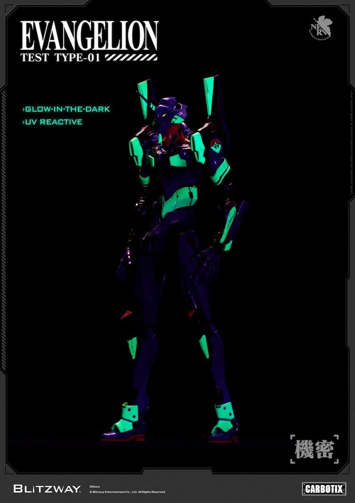 Evangelion Unite-01 Type Test DX par Blitzway - figurine Rebuild of Evangelion de 33 cm