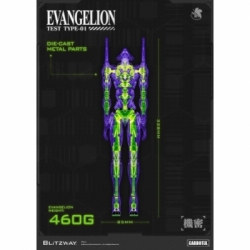 Evangelion Unite-01 Type Test DX par Blitzway - figurine Rebuild of Evangelion de 33 cm