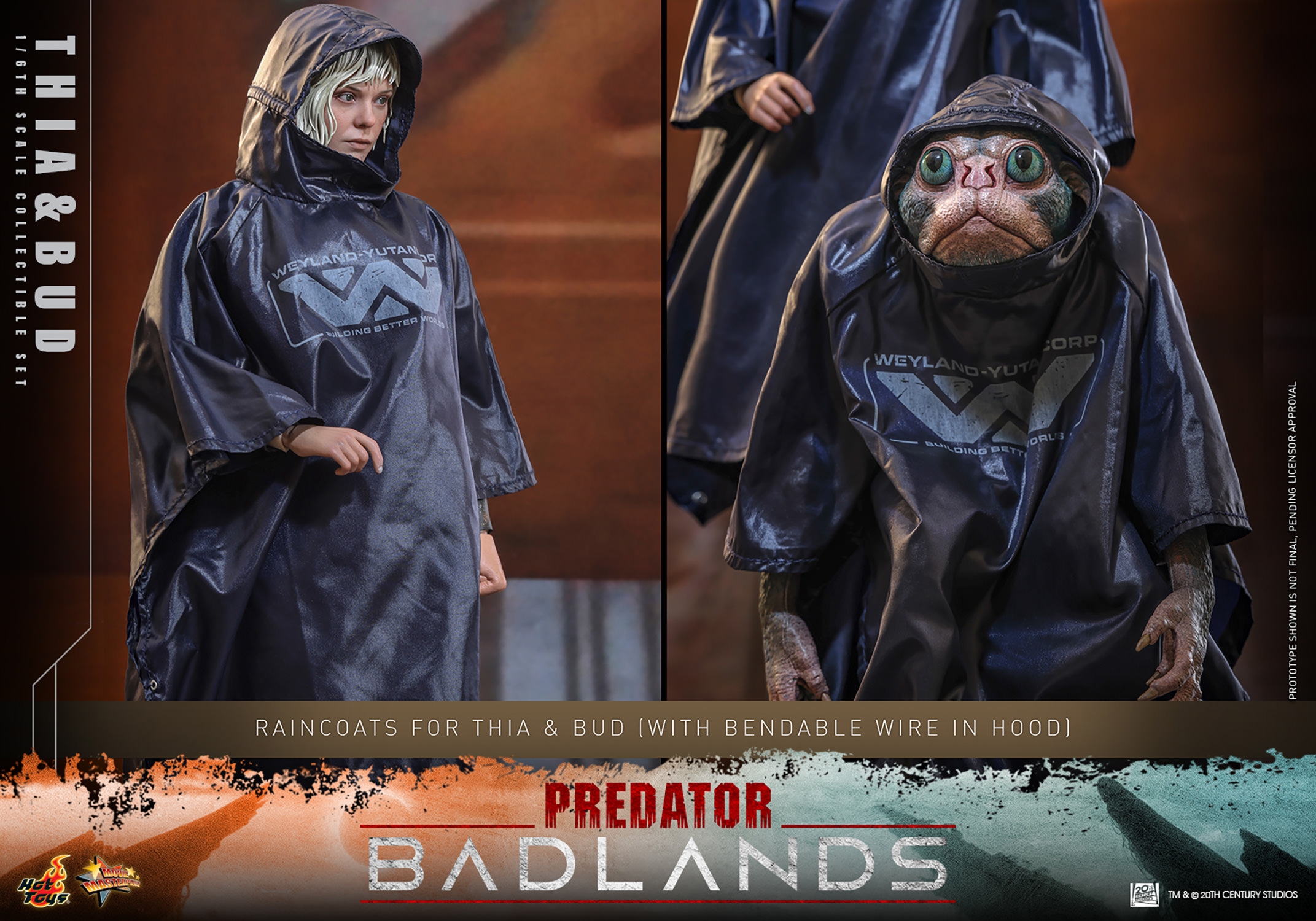 Thia and Bud von Hot Toys - MMS900 - Predator Badlands 1/6 Maßstab Actionfigur