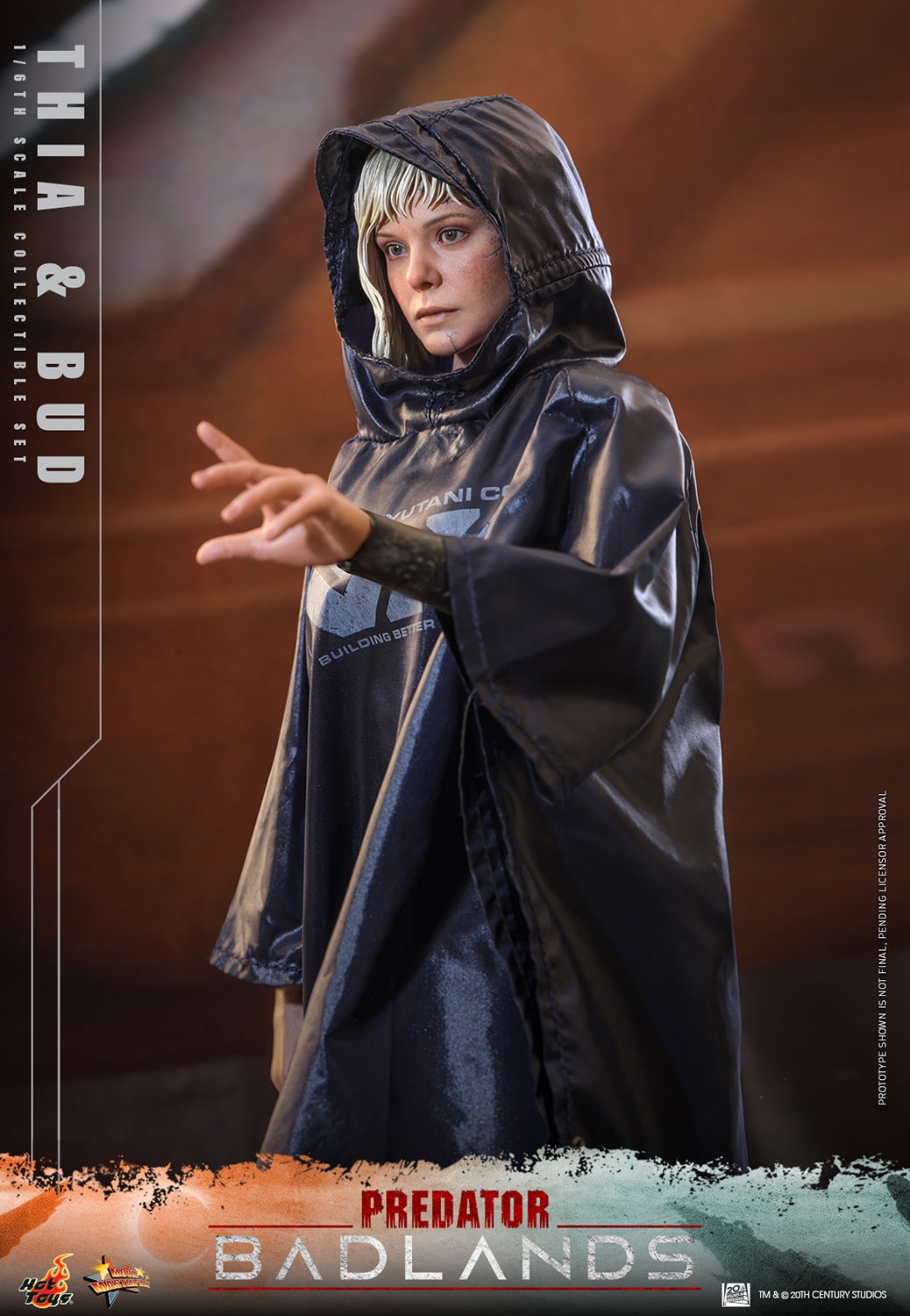 Thia and Bud par Hot Toys - MMS900 - figurine 1/6 Predator Badlands de 29 cm