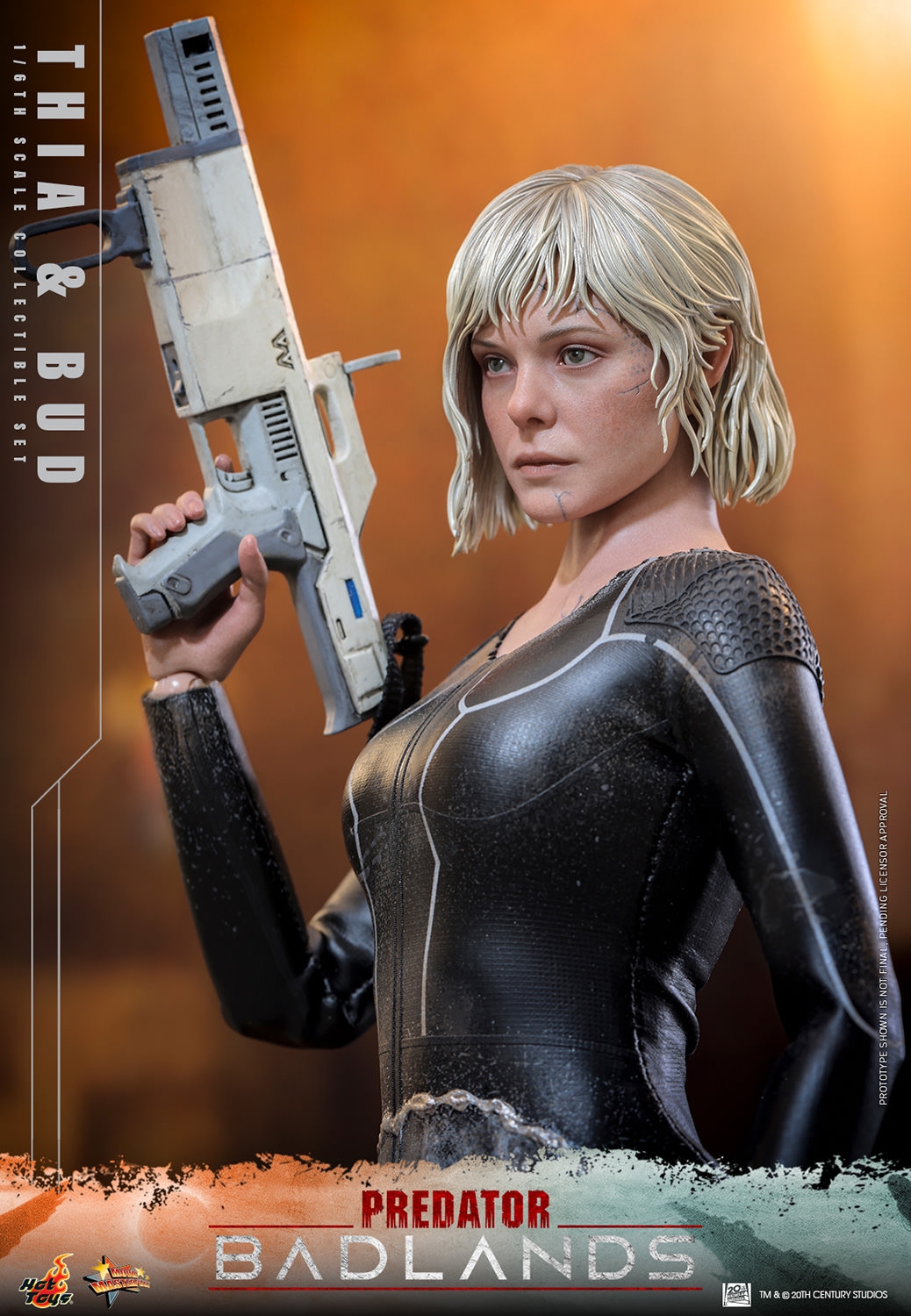 Thia and Bud par Hot Toys - MMS900 - figurine 1/6 Predator Badlands de 29 cm