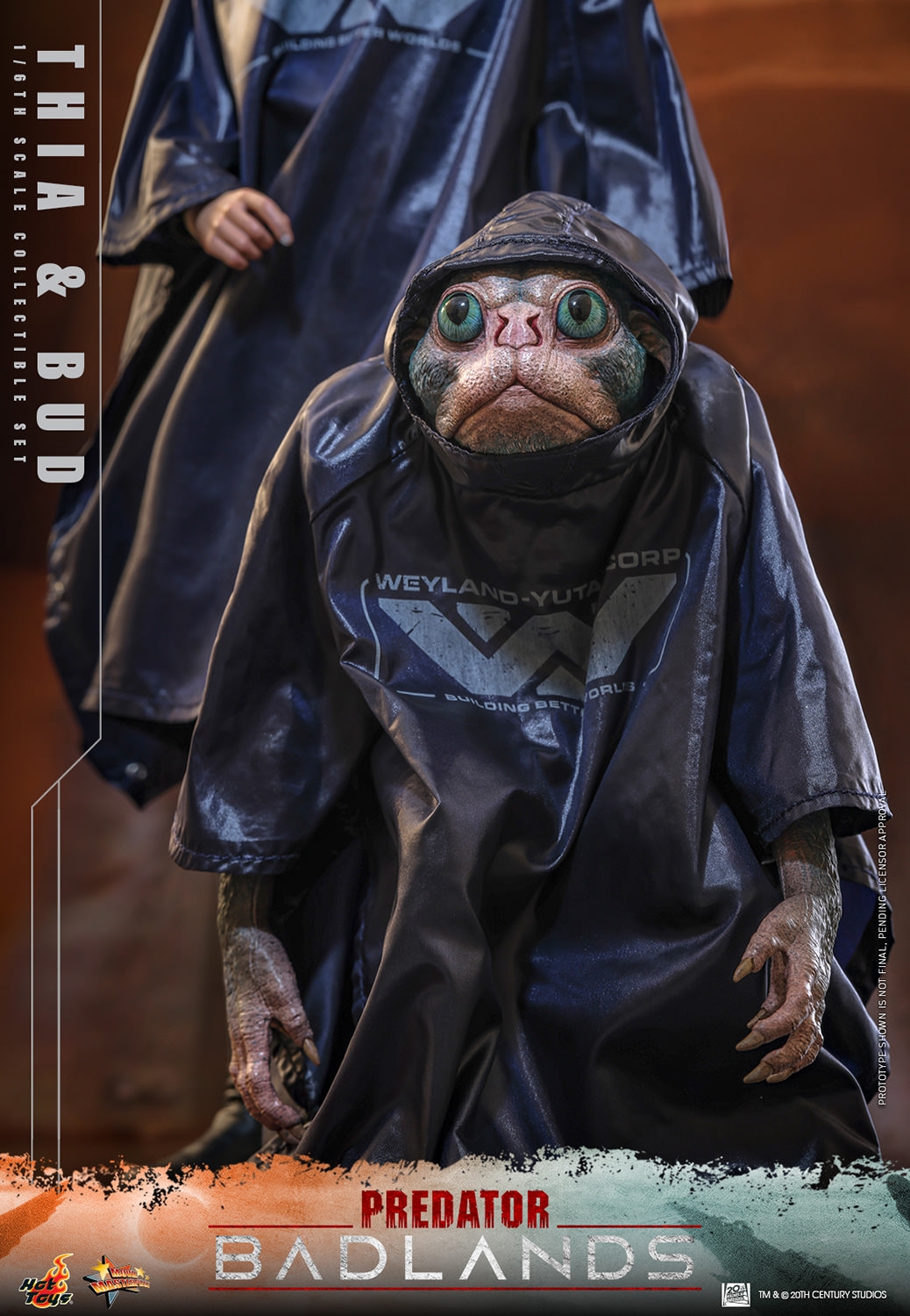 Thia and Bud di Hot Toys - MMS900 - action figure Predator Badlands in scala 1/6
