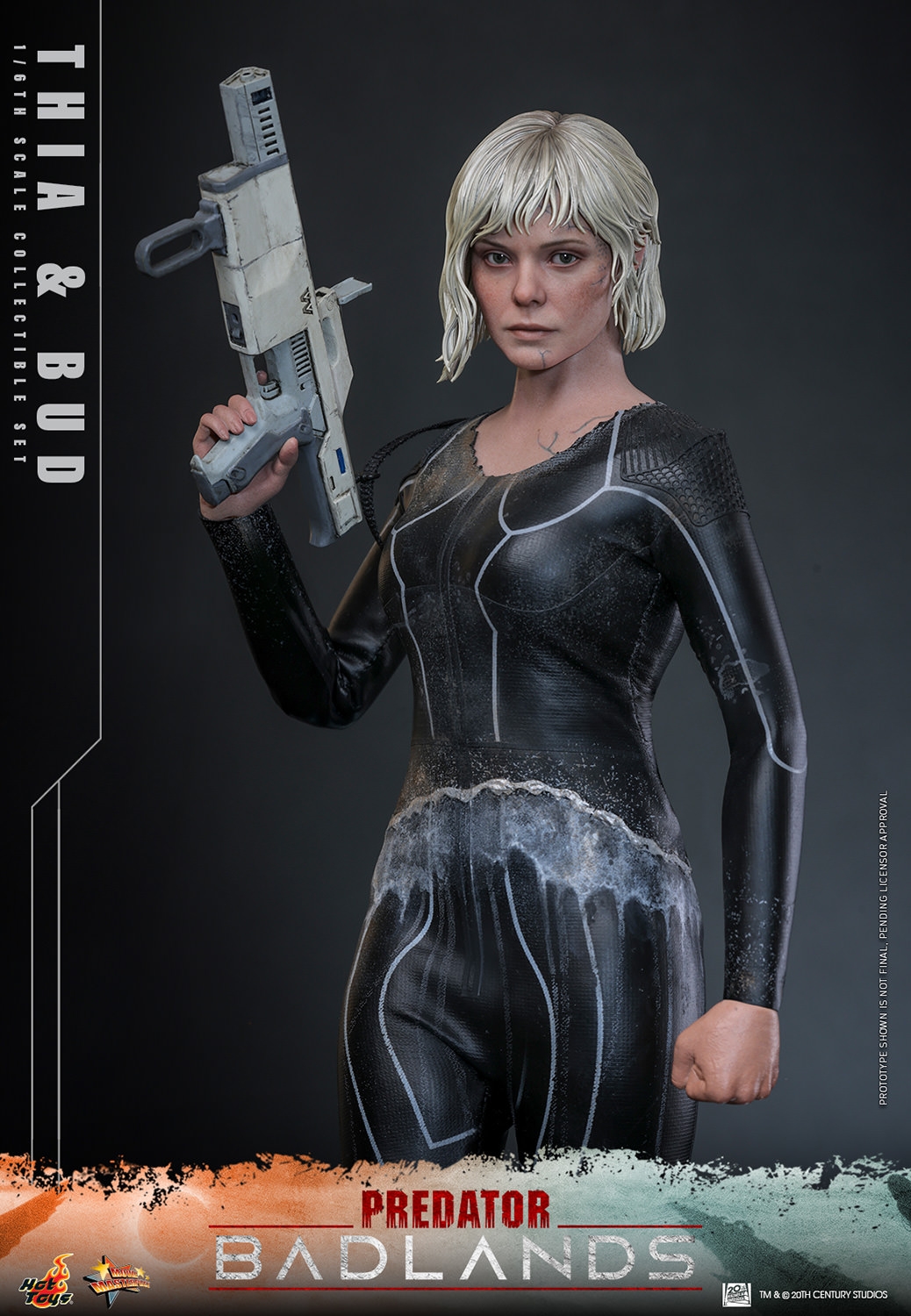 Thia and Bud by Hot Toys - MMS900 - Predator Badlands 1/6 scale action figure