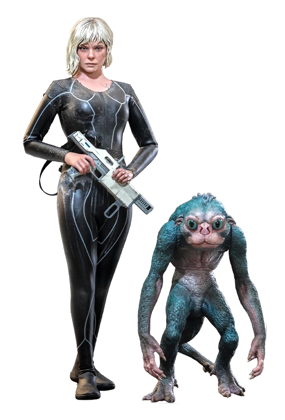 Thia and Bud par Hot Toys - MMS900 - figurine 1/6 Predator Badlands de 29 cm