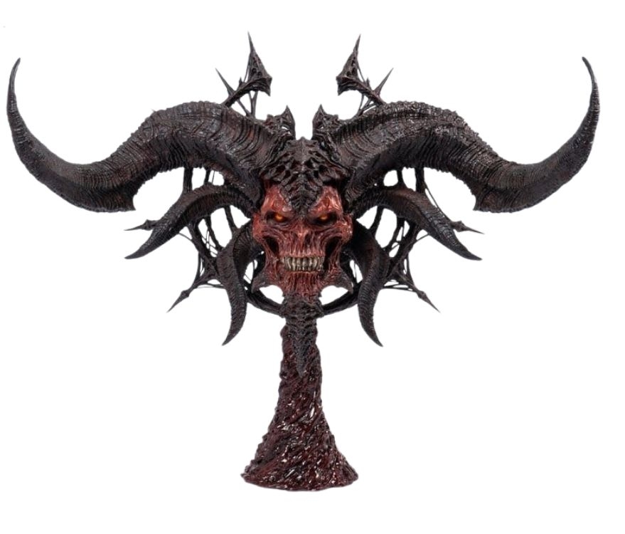 Mephisto Art Mask van Pure Arts - Diablo IV 1/2 schaal masker